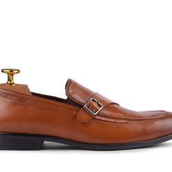 santino-tan dress loafers. Made with premium leather