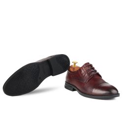 Aegis Brown leather Derby shoe