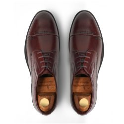 Aegis Brown leather Derby shoe