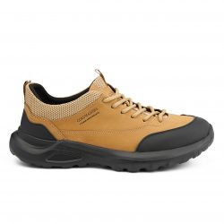 AeroStride brown nubuck leather sports shoes