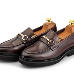 Stalvio brown leather shoes