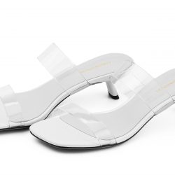 Lumea white kitten heels
