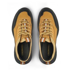 AeroStride brown nubuck leather sports shoes