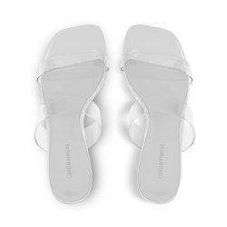 Lumea white kitten heels