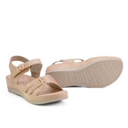 comfiflex-peach-faux-leather-sandals