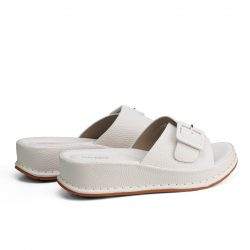 soleta Pearl faux leather slippers