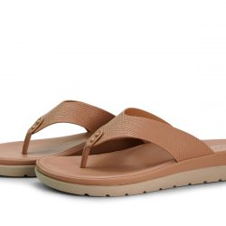 Floryn faux leather slippers