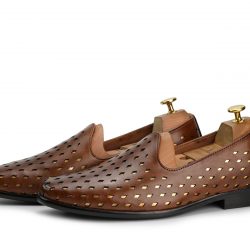 Ember leather ethnic shoes