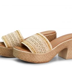 SteadyGlam platform heel sandals