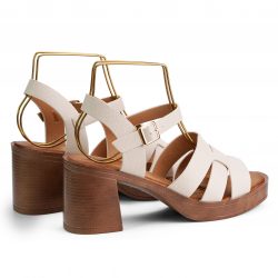 Stratum platform block heel sandals