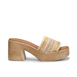SteadyGlam platform heel sandals