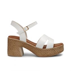 Elevé Pearl platform heel sandals